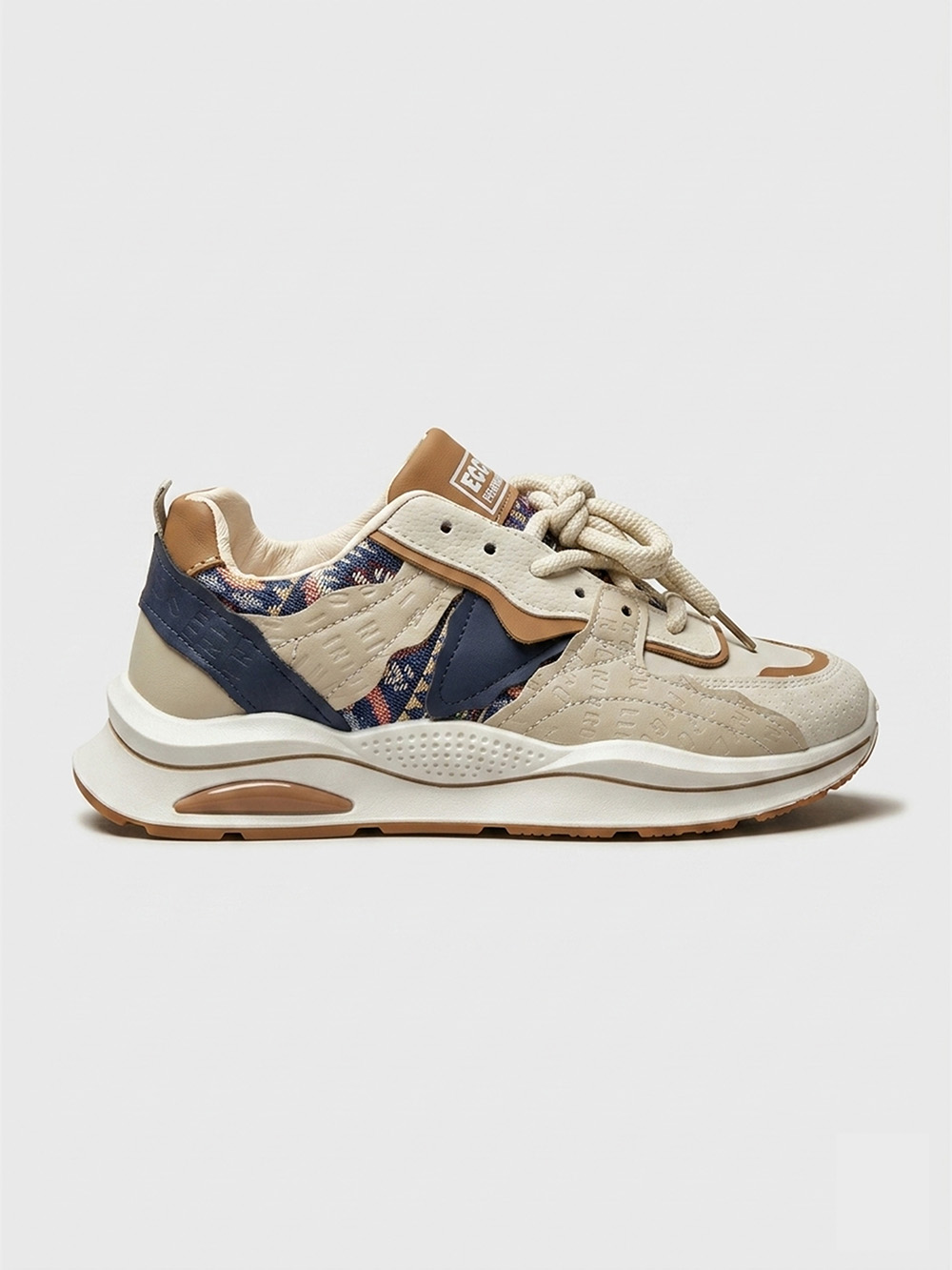 UrbanCraft Classic Street Sneakers Beige - BK666